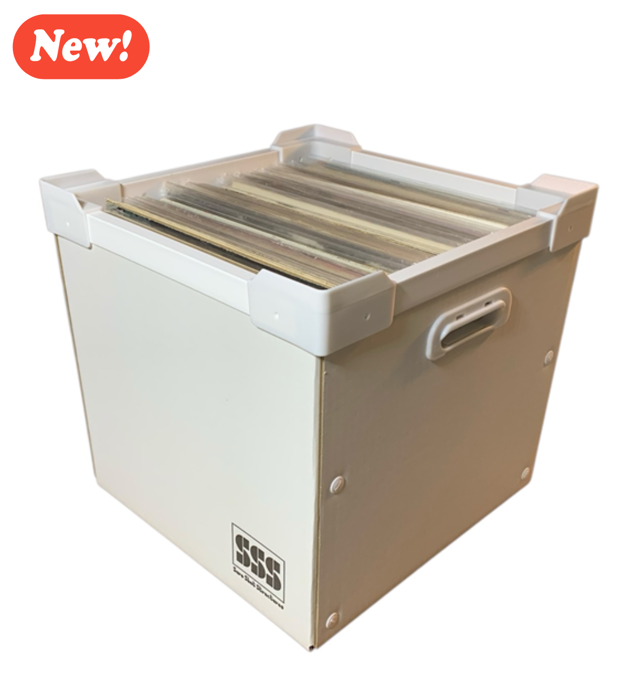 SSS-50WRPオールホワイト[撥水紙ダンボール仕様]